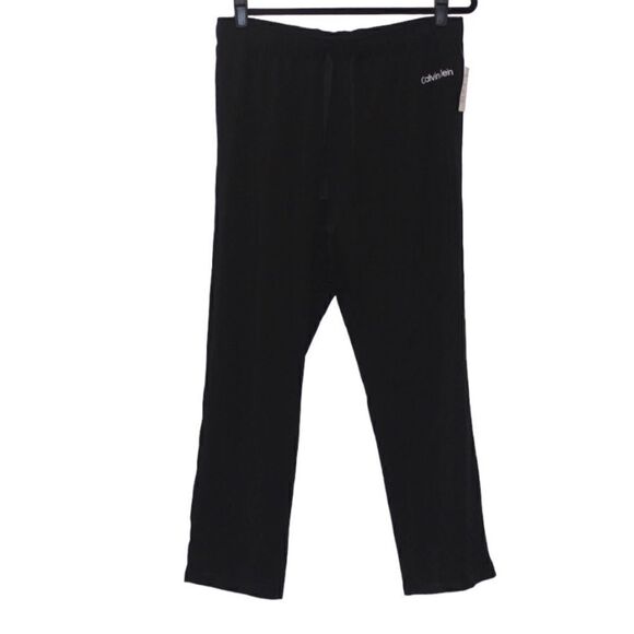 NWOT Calvin Klein Black Pants Women Size Large - Picture 1 of 12